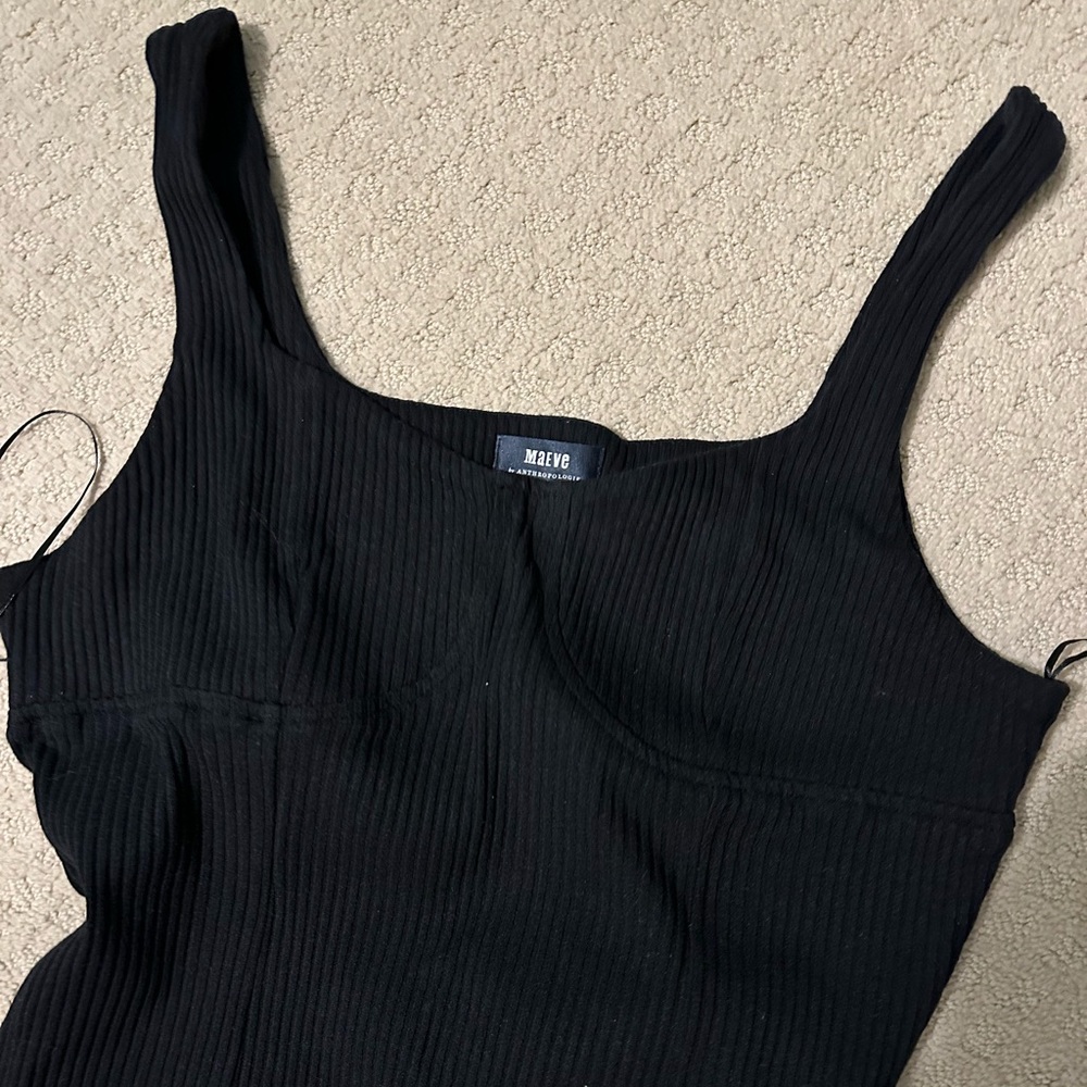 Maeve Anthropologie tank with outlined bust